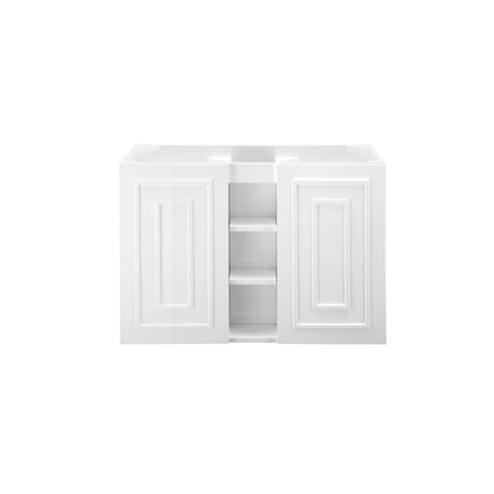 James Martin Vanities Alicante 39.5in Single Vanity Cabinet, Glossy White E110-V39.5-GW